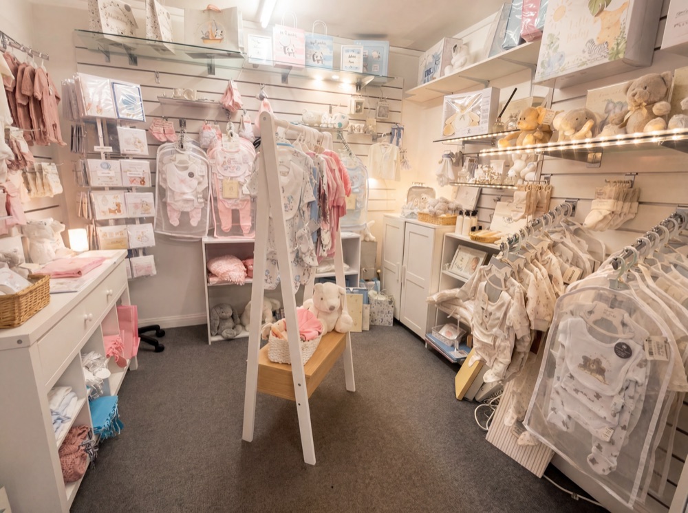 The Baby Room at The Craft Shop — baby clothing, soft toys and new-baby gifts